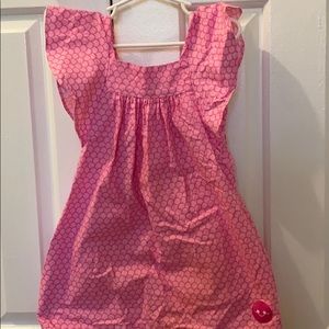 Smiling button mermaid dress